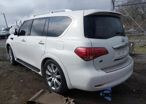 2014 Infiniti Qx80 z USA, uszkodzony, nr VIN JN8AZ2NEXE9064662